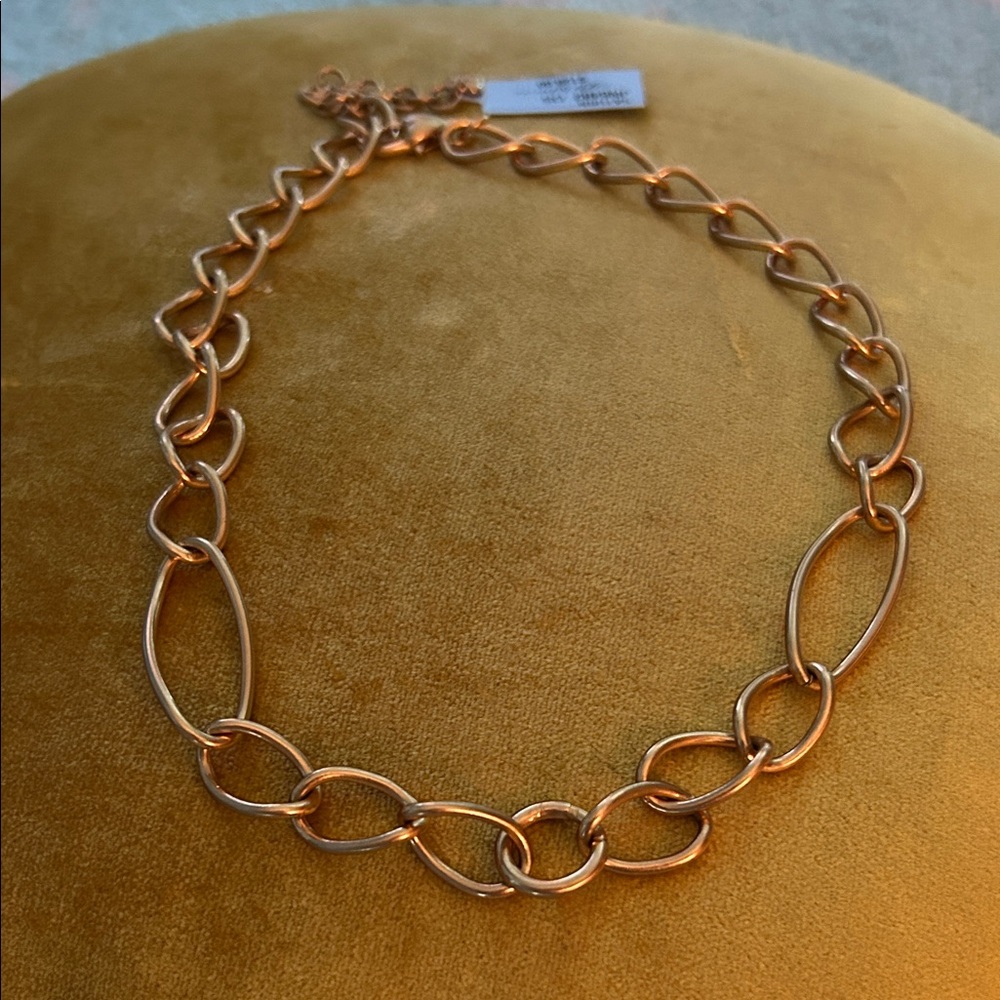 BRIGHTON Elegant Chain Necklace NWT. Cost $126 Heavy - Picture 4 of 10